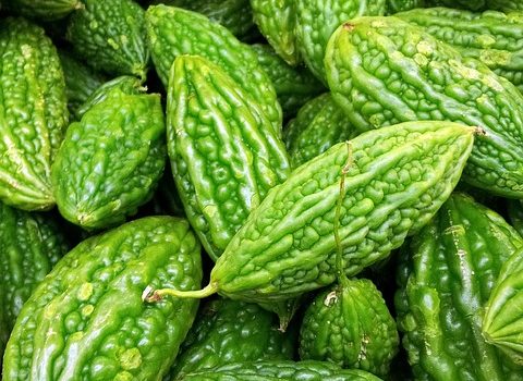 ゴーヤにきな粉