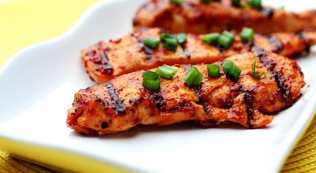 マリネする前に肉を焼いておく