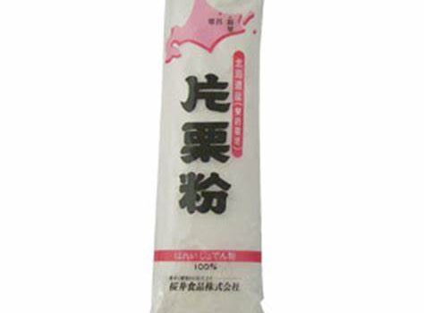 片栗粉でとろみをつける