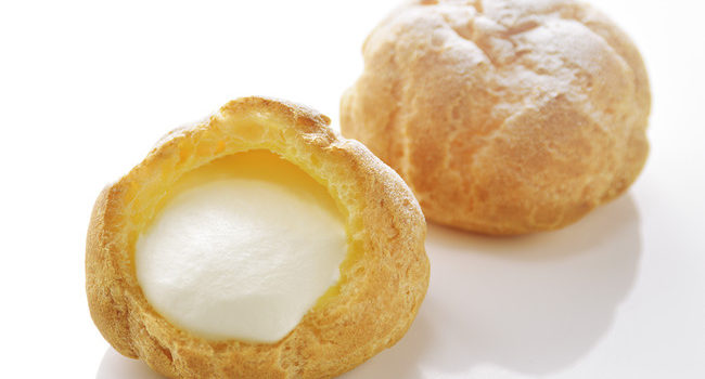 シュー生地とスポンジ生地の膨らみ方