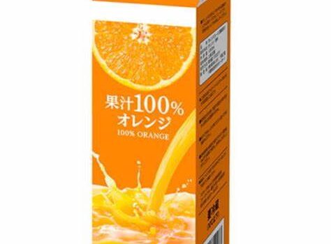 果汁100％ジュースの表示