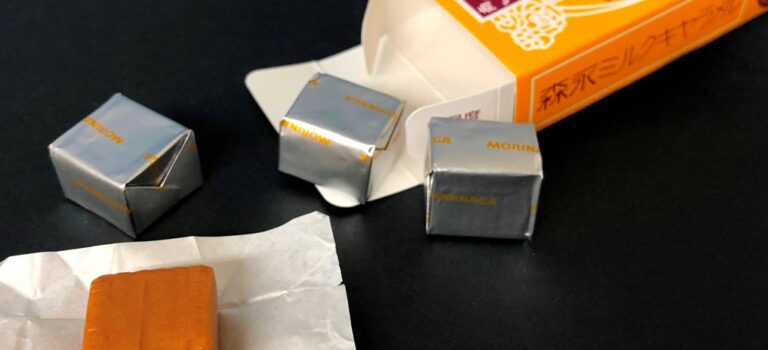 キャラメルの網目について